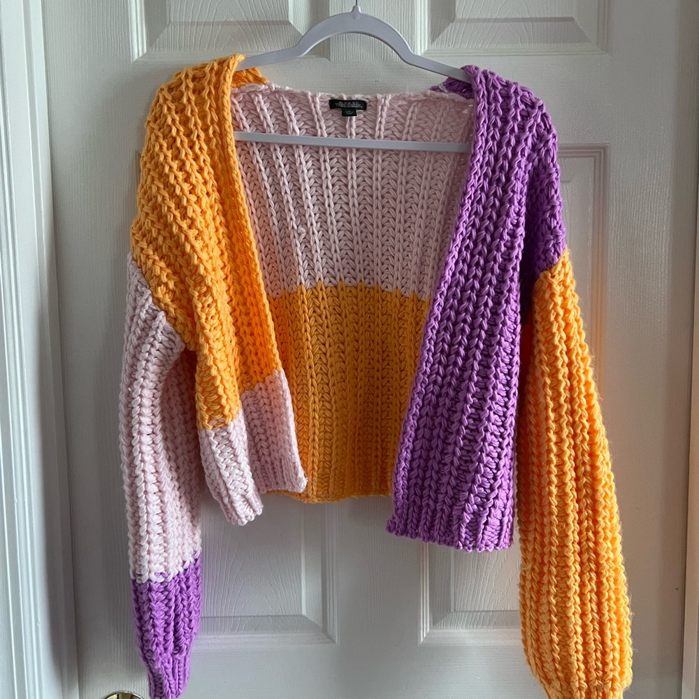 Brand new crop top sweater!